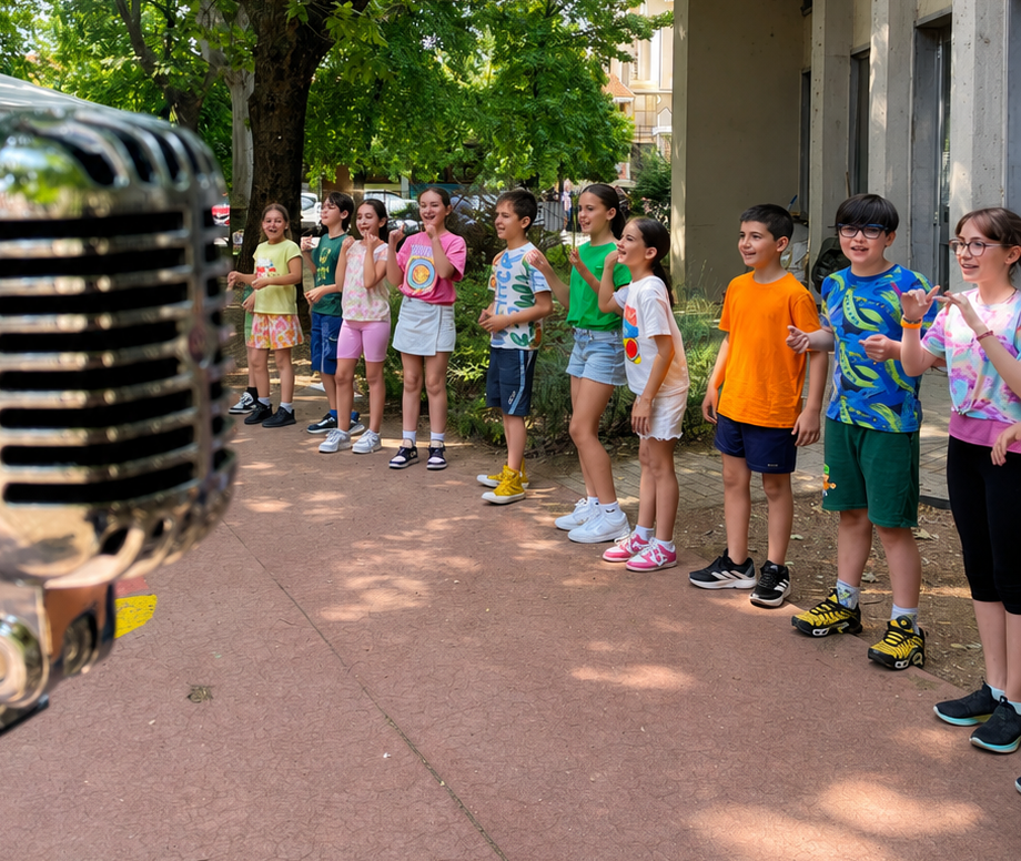 Attività musicale e vocale all’aperto